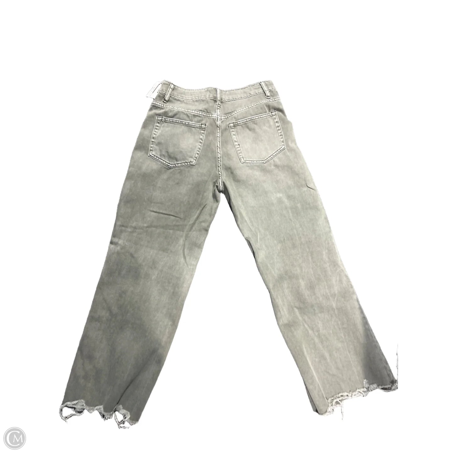 Jeans Straight By Vervet In Green, Size: 2