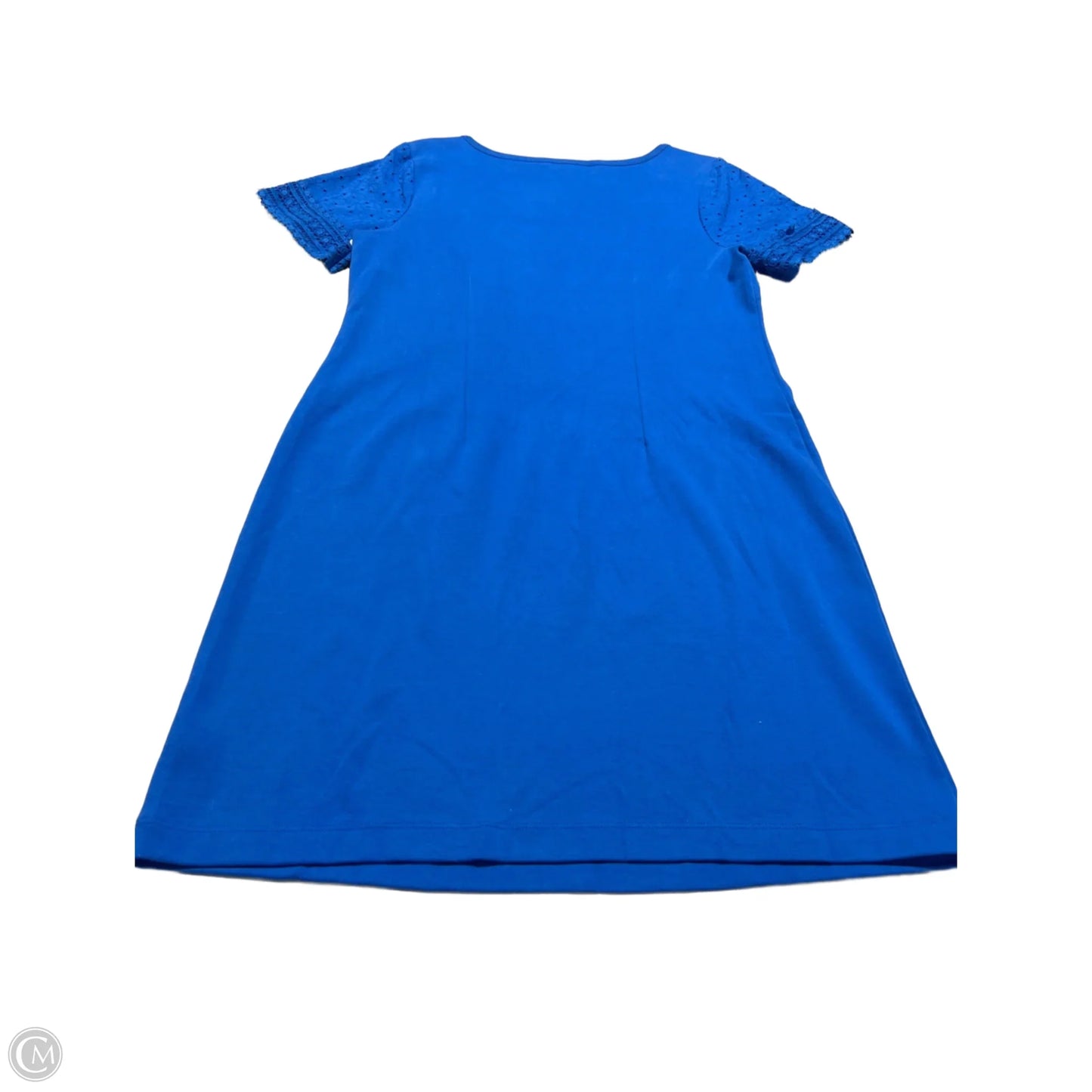 Dress Casual Midi By Talbots In Blue, Size: Lp
