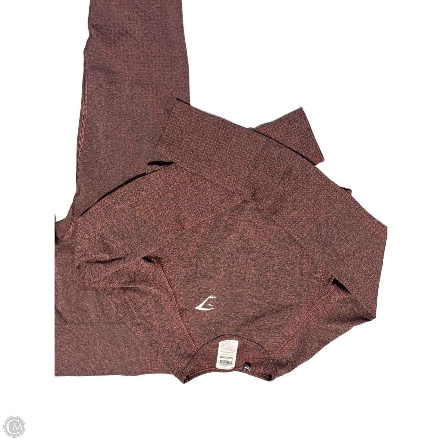 Athletic Pants 2pc By Gym Shark In Brown, Size: S