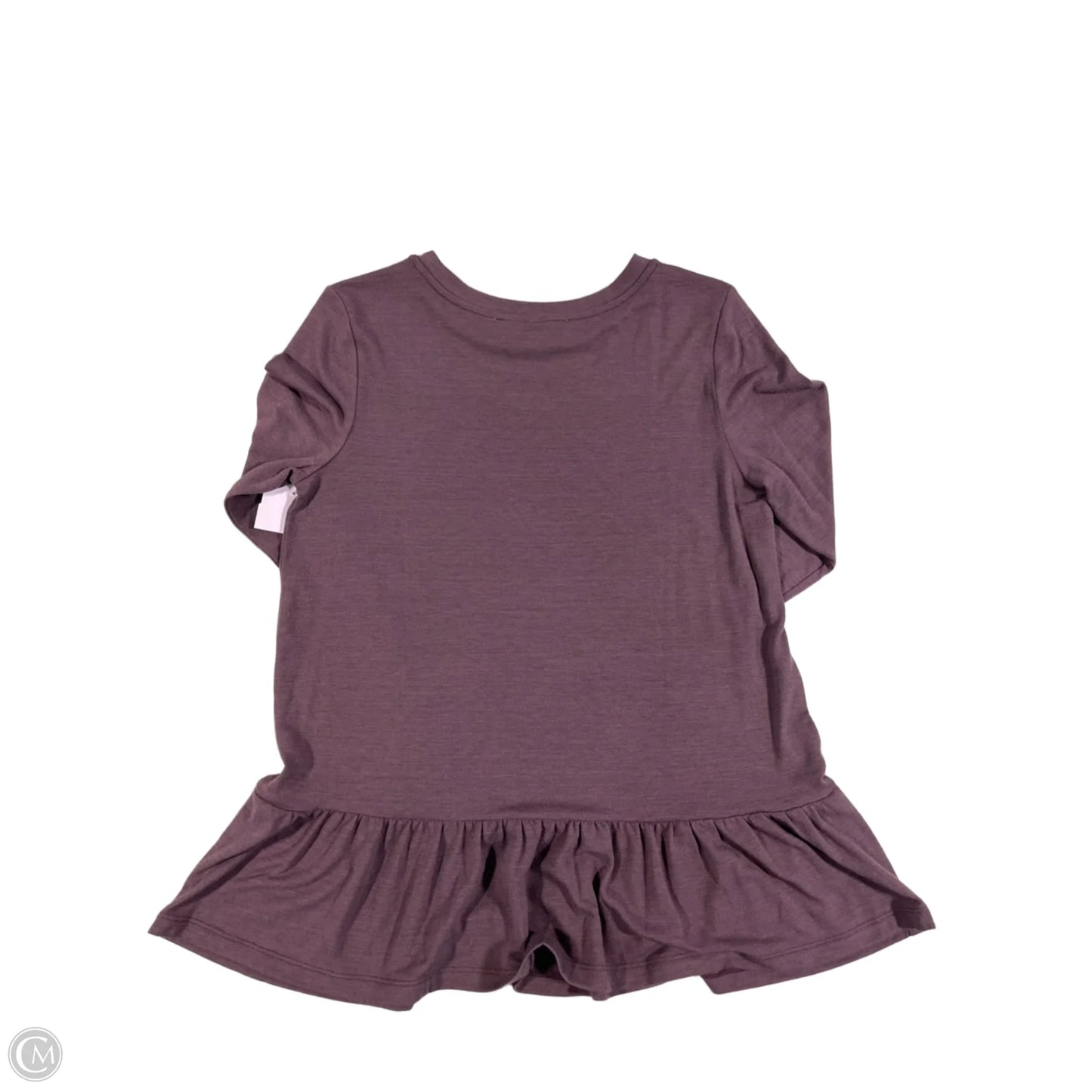 Top Long Sleeve By Loft In Purple, Size: S