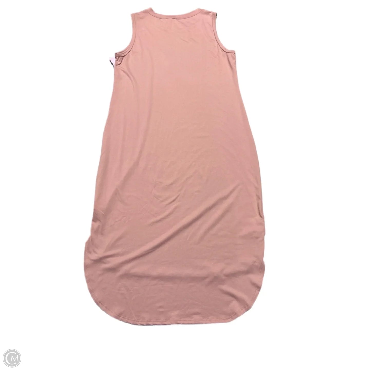 Dress Casual Midi By Cmc In Pink, Size: M