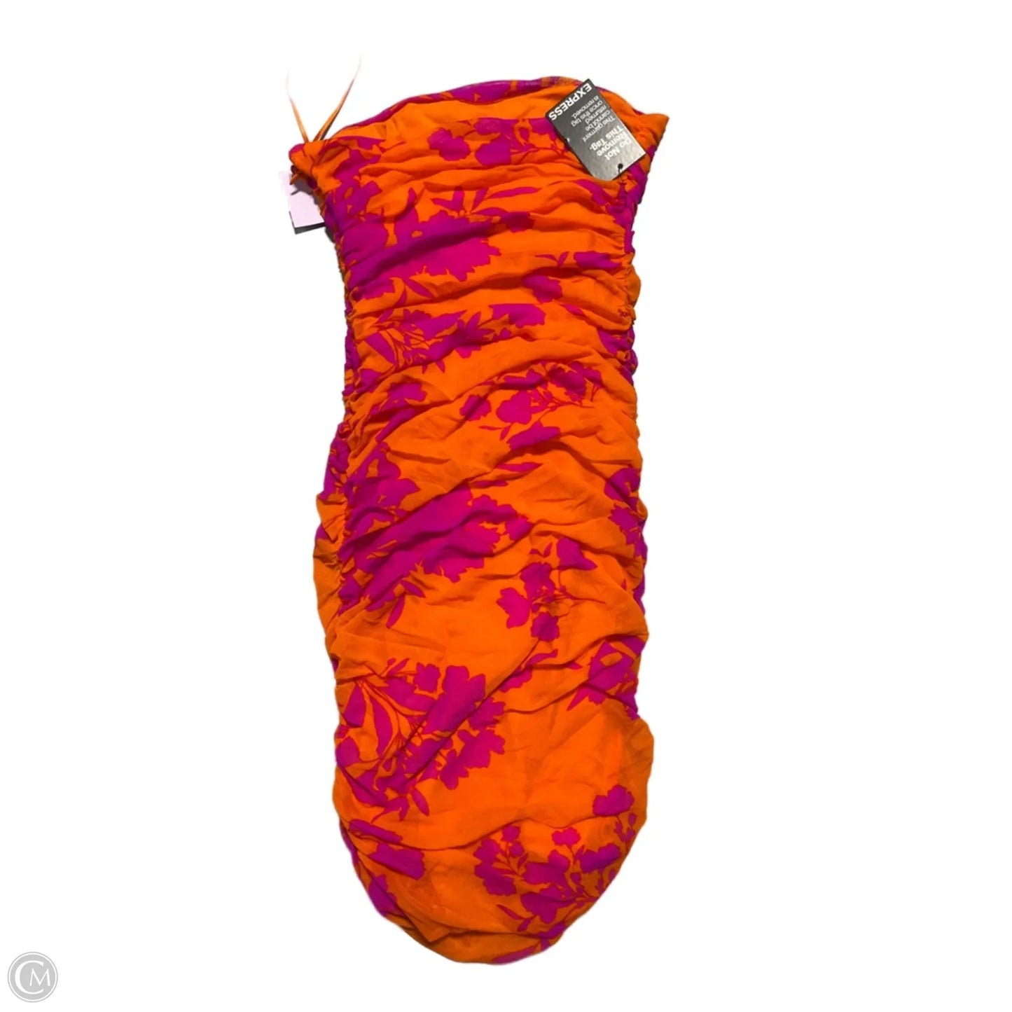 Dress Casual Short By Express In Orange, Size: S