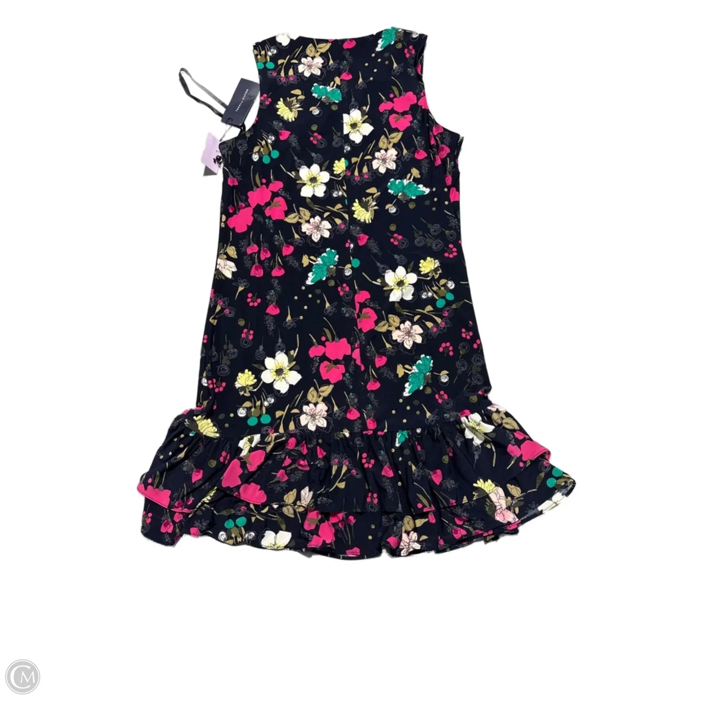 Dress Casual Midi By Tommy Hilfiger In Floral Print, Size: 12p