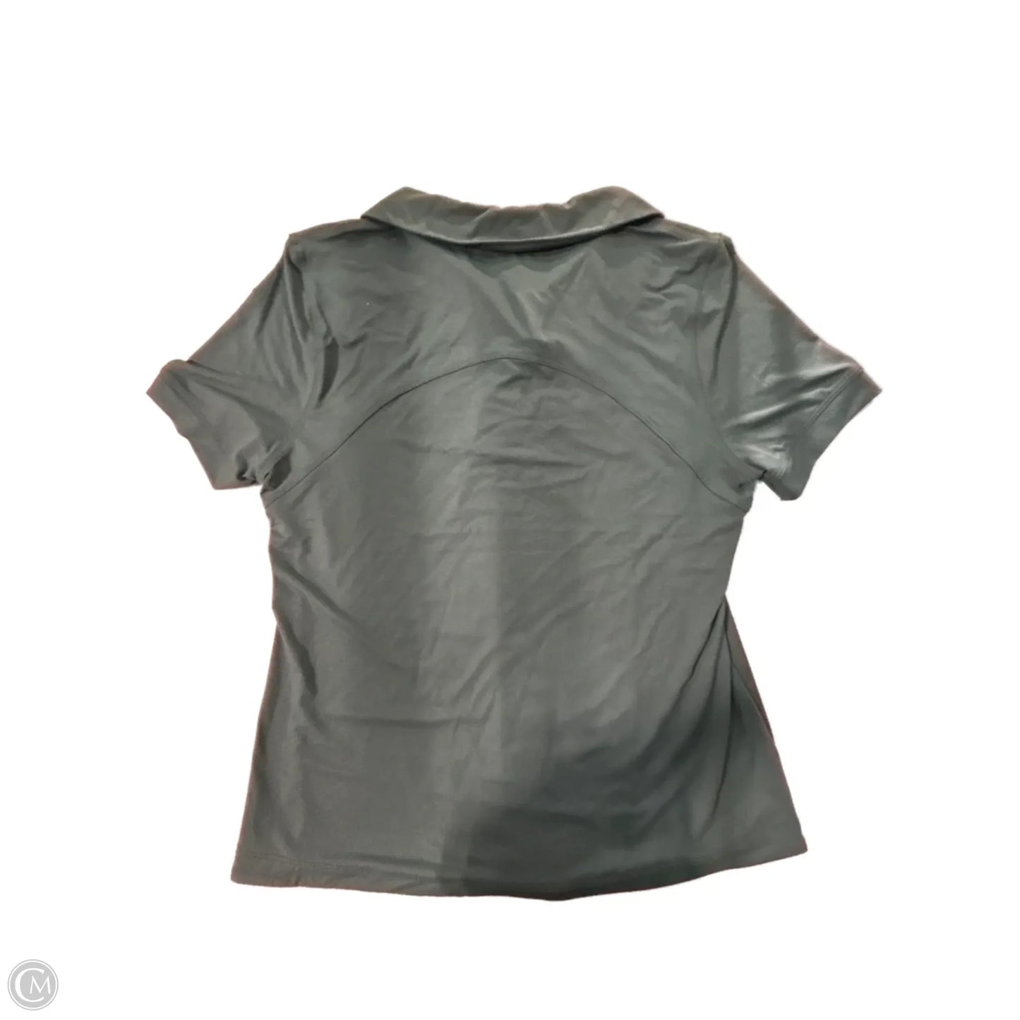 Athletic Top Short Sleeve By Cmc In Green, Size: L