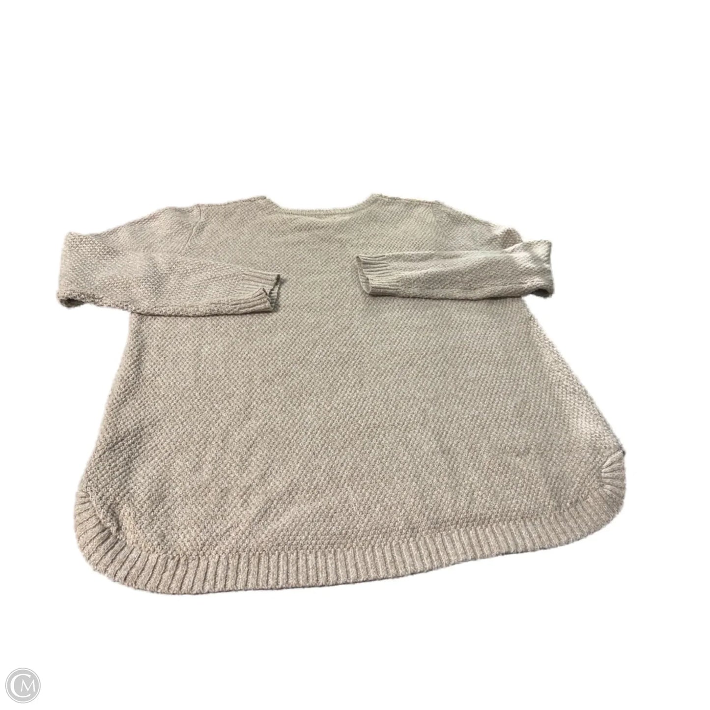 Sweater By Pink Clover In Tan, Size: 2x