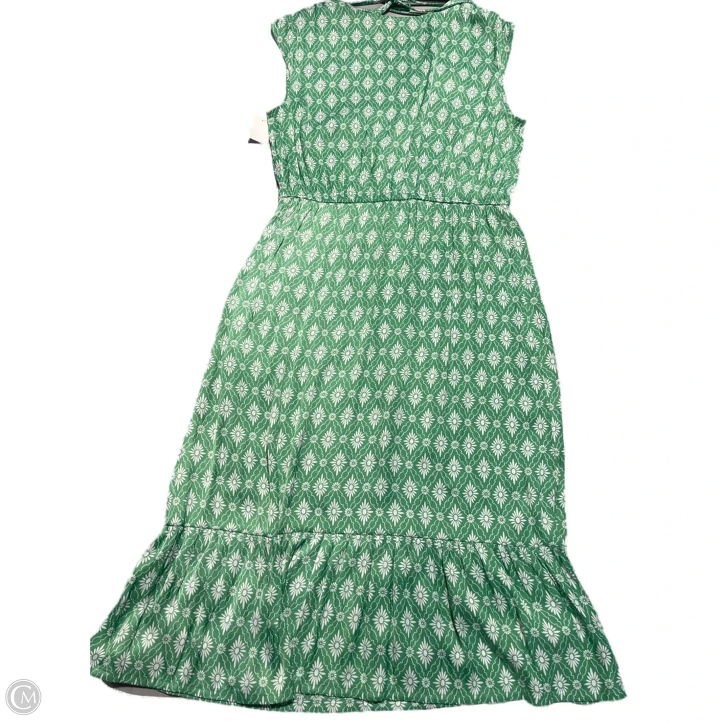 Dress Casual Midi By Loft In Grey, Size: L