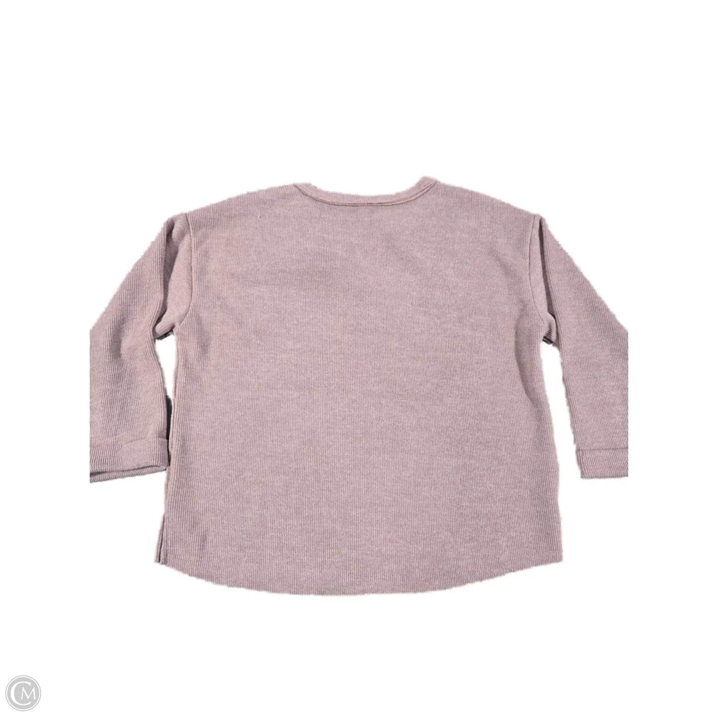 Top 3/4 Sleeve By Blu Pepper In Pink, Size: S