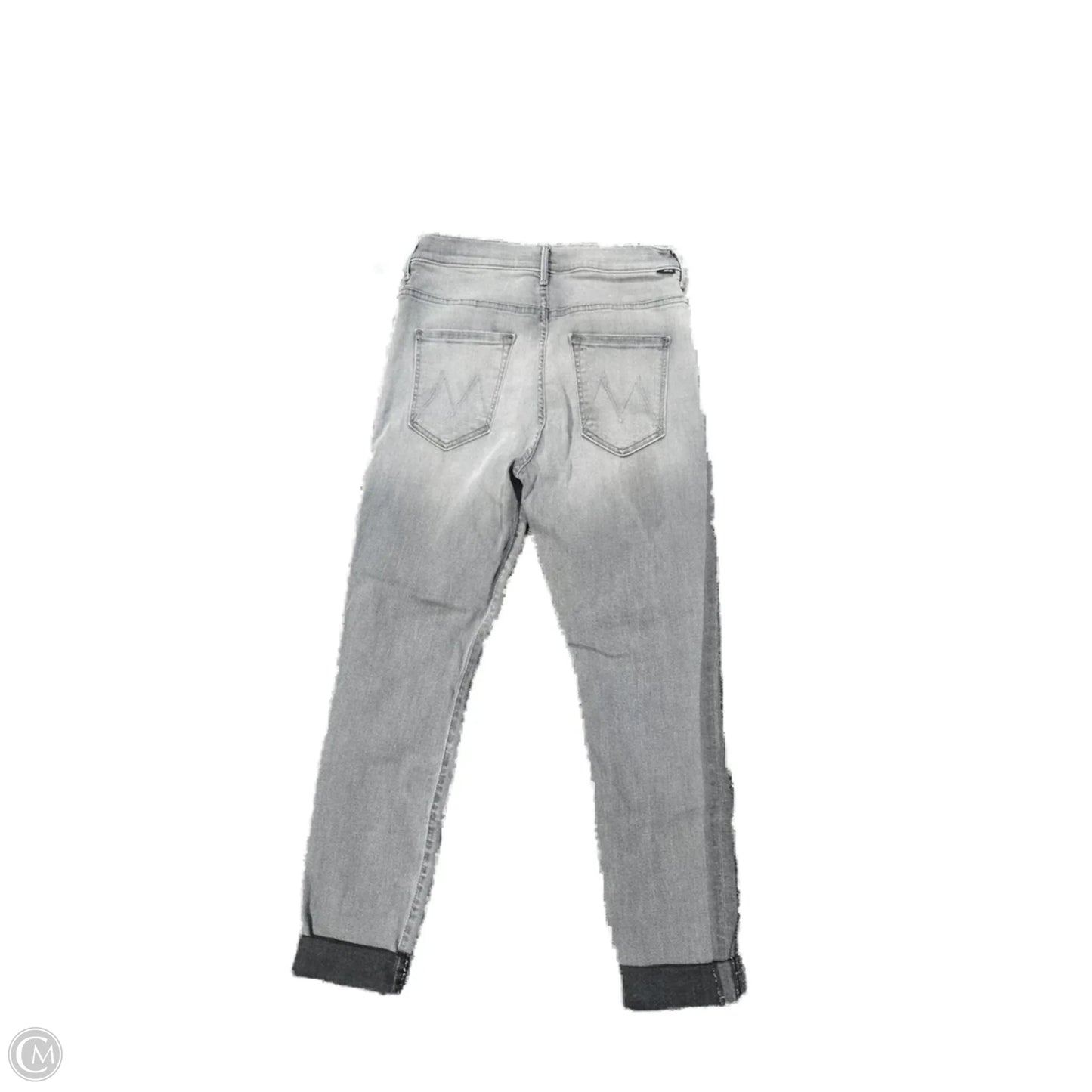 Jeans Straight By Mother In Black, Size: 10