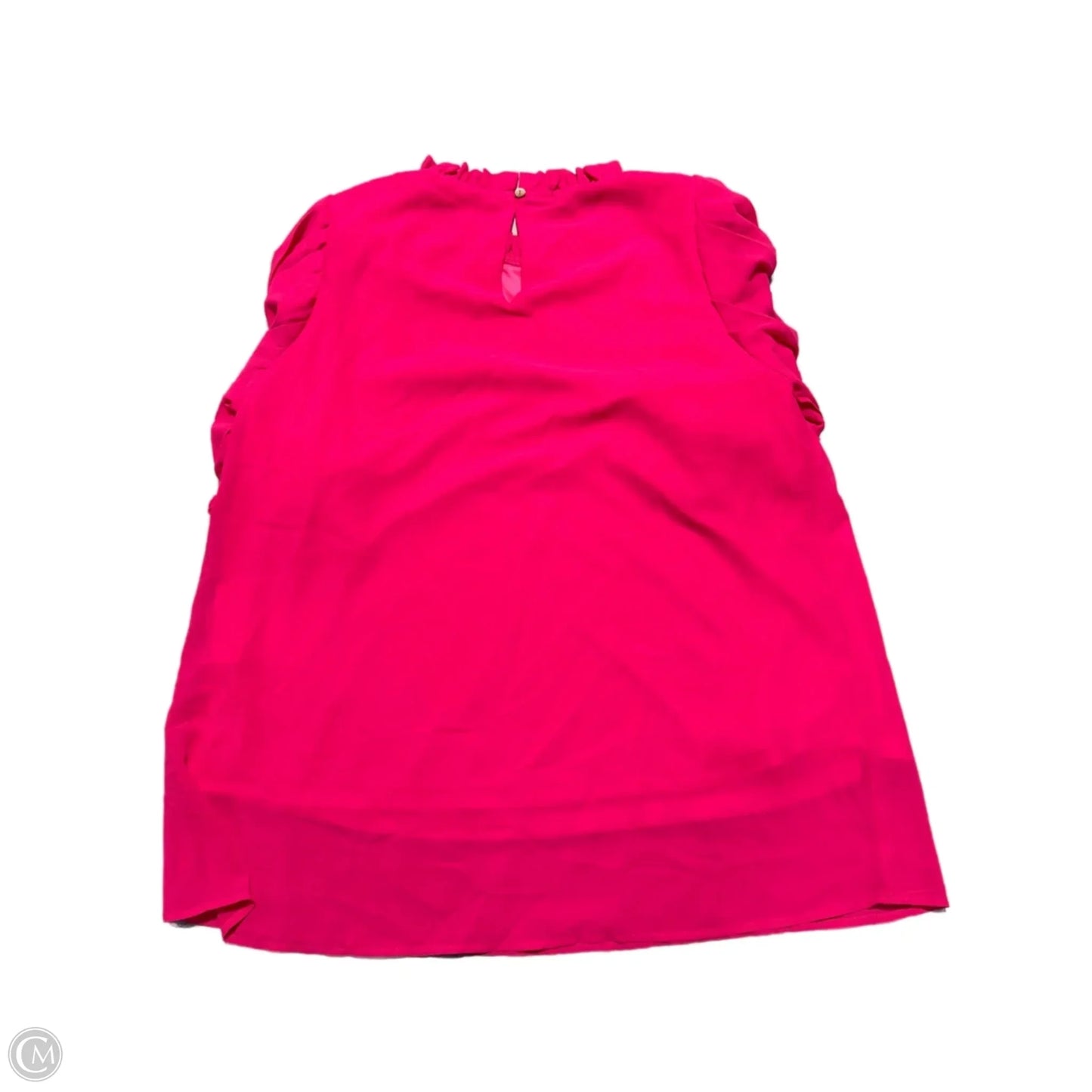 Blouse Short Sleeve By Jodifl In Pink, Size: L