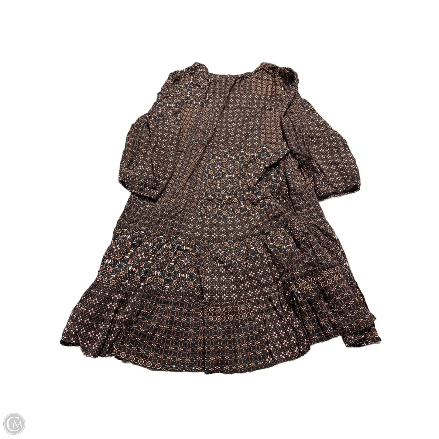 Dress Casual Midi By Liverpool In Multi-colored, Size: L