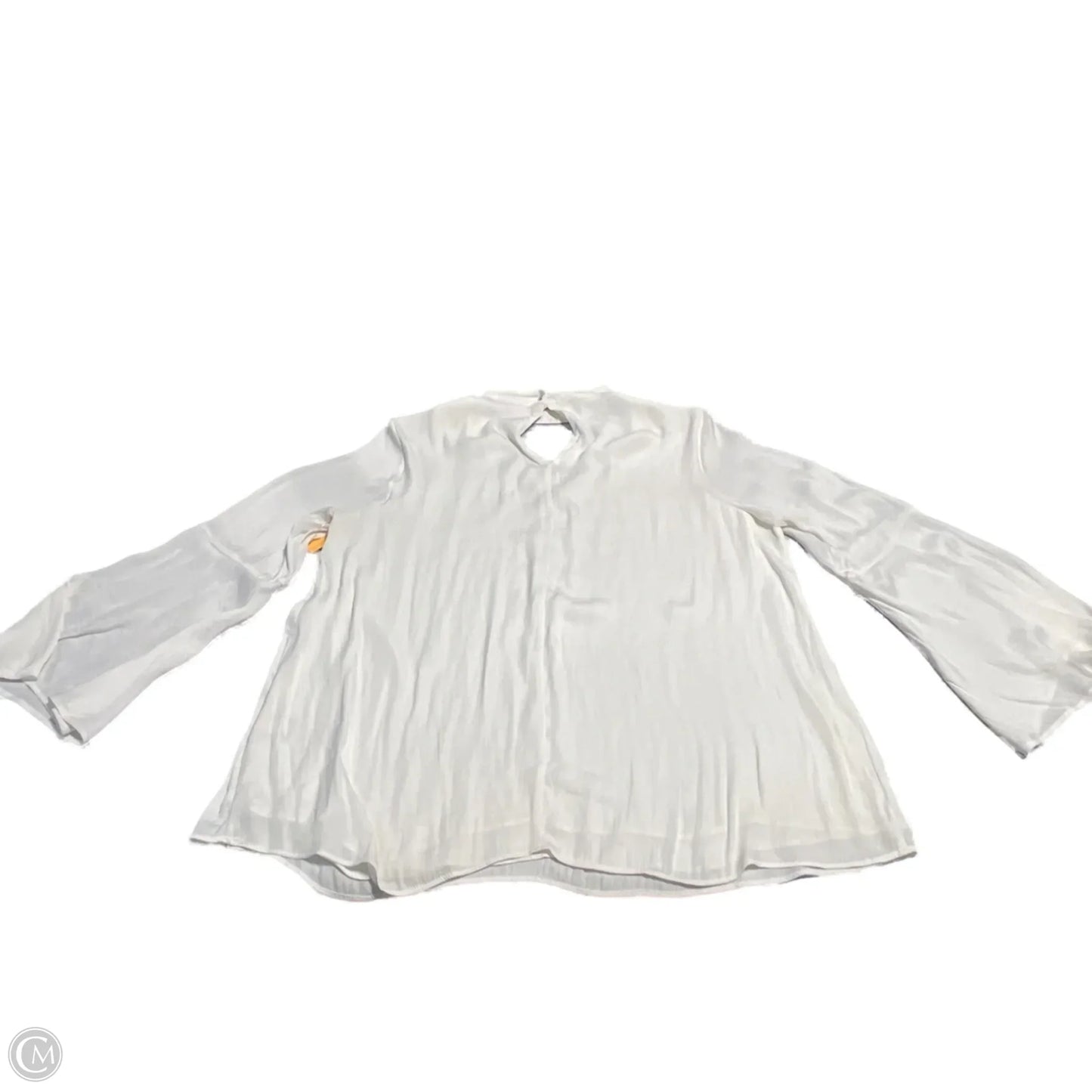 Top Long Sleeve Basic By Jennifer Lopez In White, Size: Xl