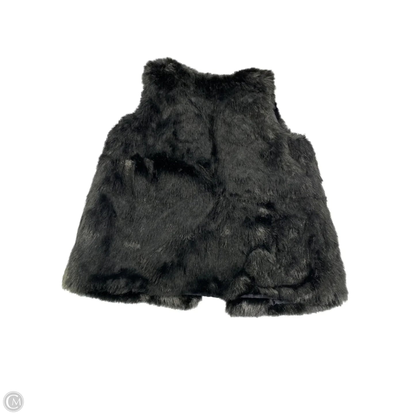 Vest Faux Fur & Sherpa By Mossimo In Black, Size: L