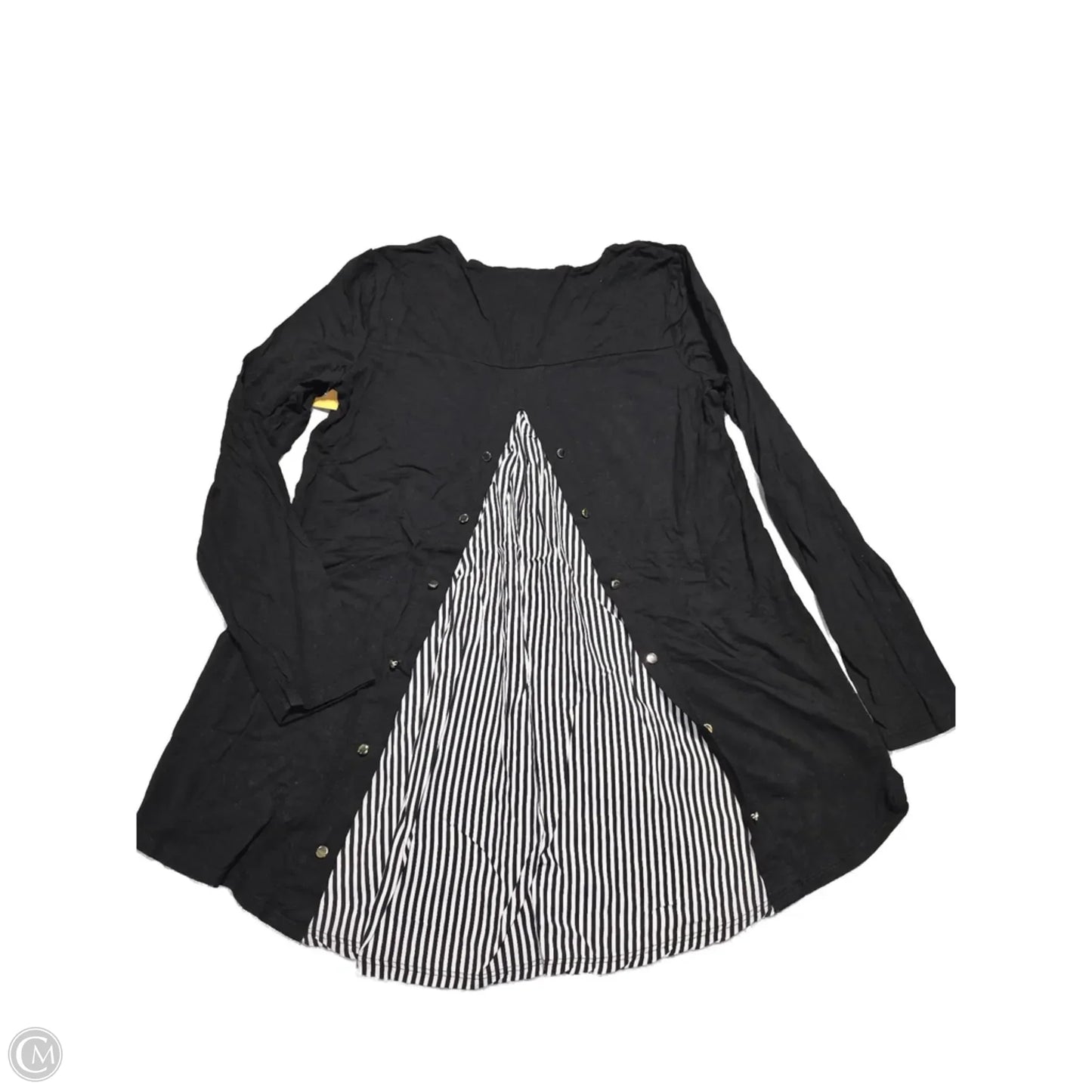 Top Long Sleeve Basic By Chicos In Black, Size: S