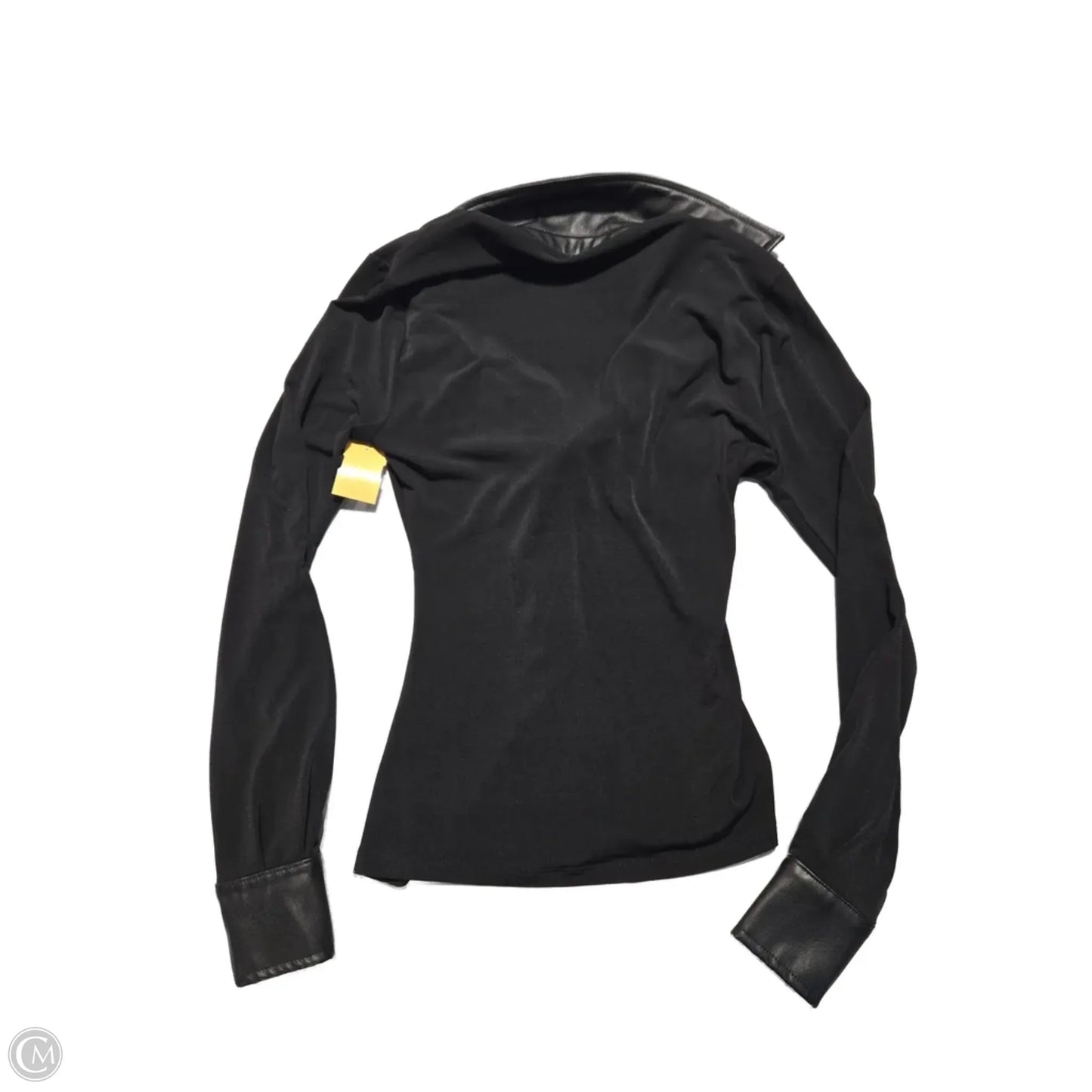 Top Long Sleeve By Cmc In Black, Size: S