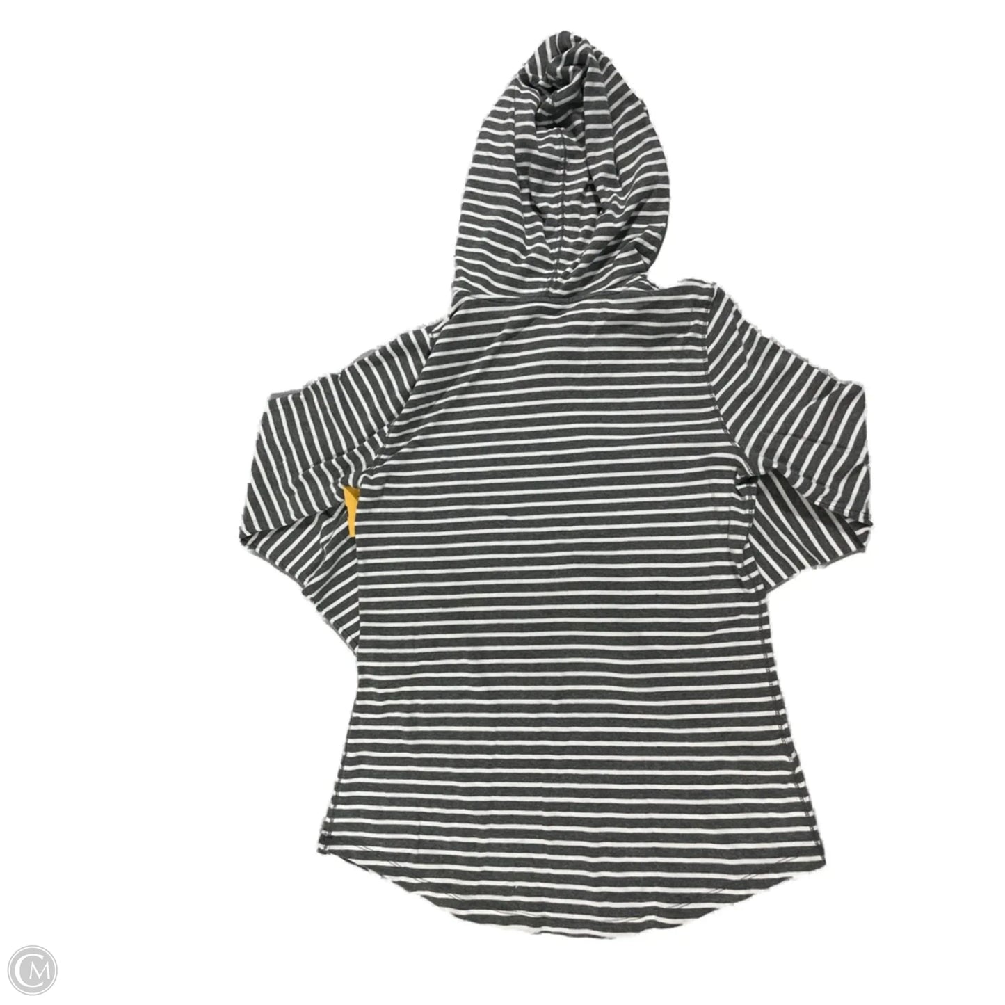 Top Long Sleeve Basic By Eddie Bauer In Striped Pattern, Size: L