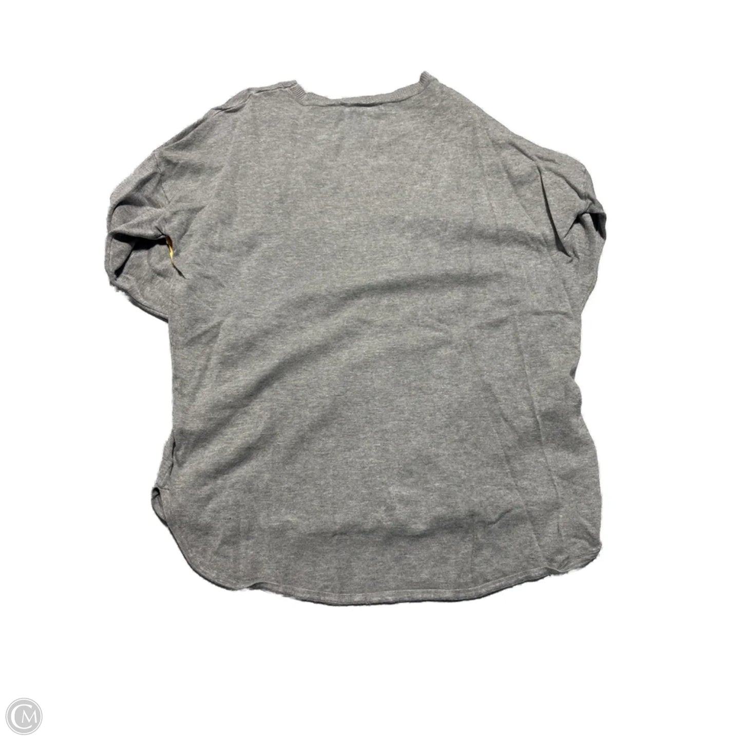 Top Long Sleeve Basic By Ellen Tracy In Grey, Size: M