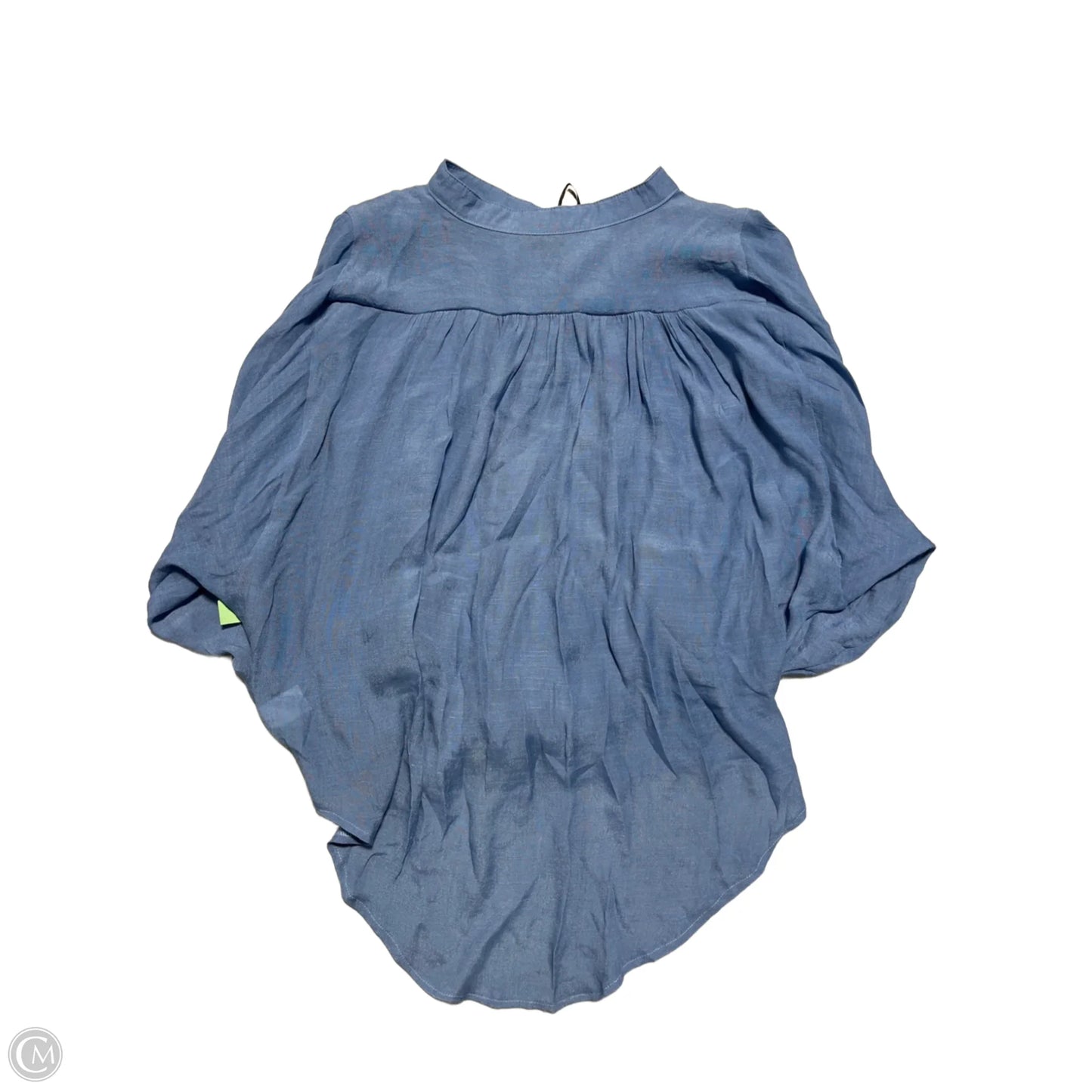 Top 3/4 Sleeve By Coco And Carmen In Blue, Size: Xl