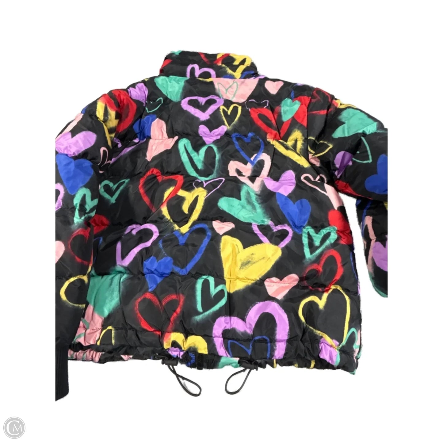 Coat Puffer & Quilted By Wild Fable In Multi-colored, Size: Xs