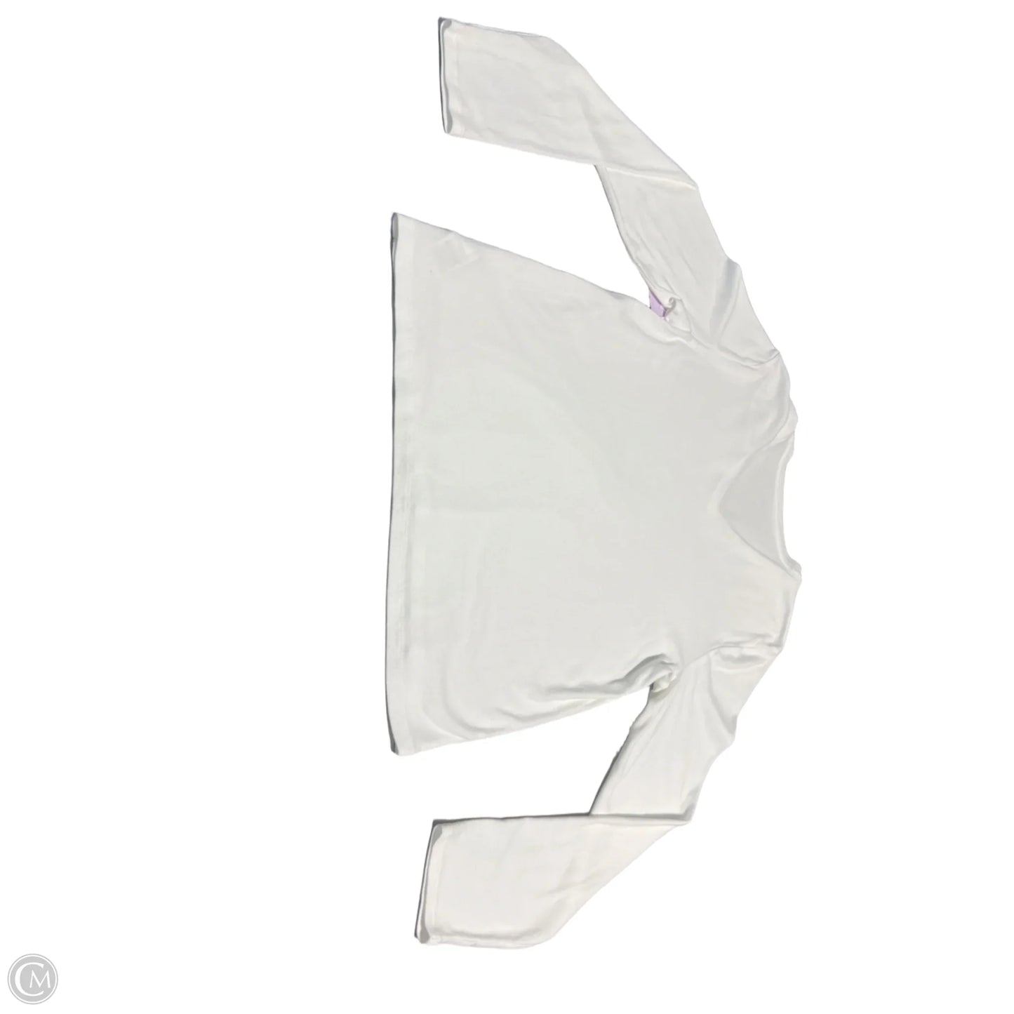 Top Long Sleeve Basic By Gap In White, Size: Xxl