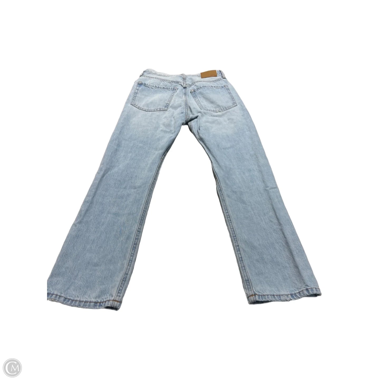 Jeans Straight By Aeropostale In Blue Denim, Size: 2