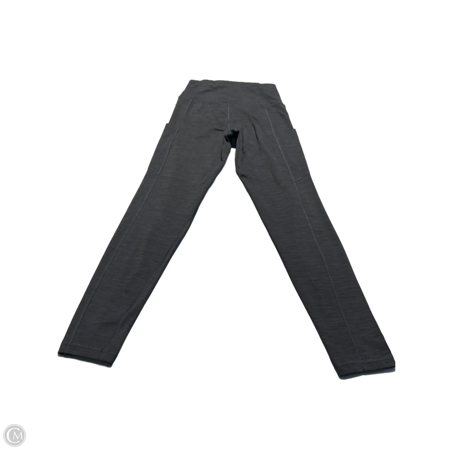 Athletic Leggings By American Eagle In Grey, Size: S