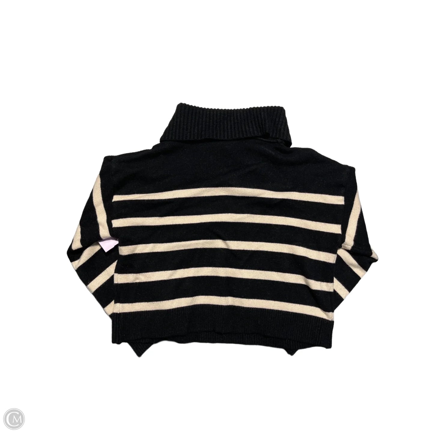 Sweater By Entro In Black & Tan, Size: L