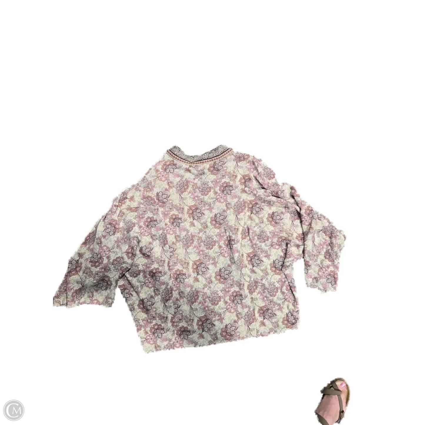 Shawl By Mystree In Floral Print, Size: Osfm