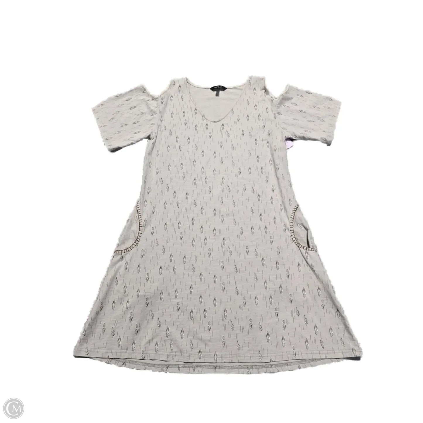 Dress Casual Short By Cme In Taupe, Size: M