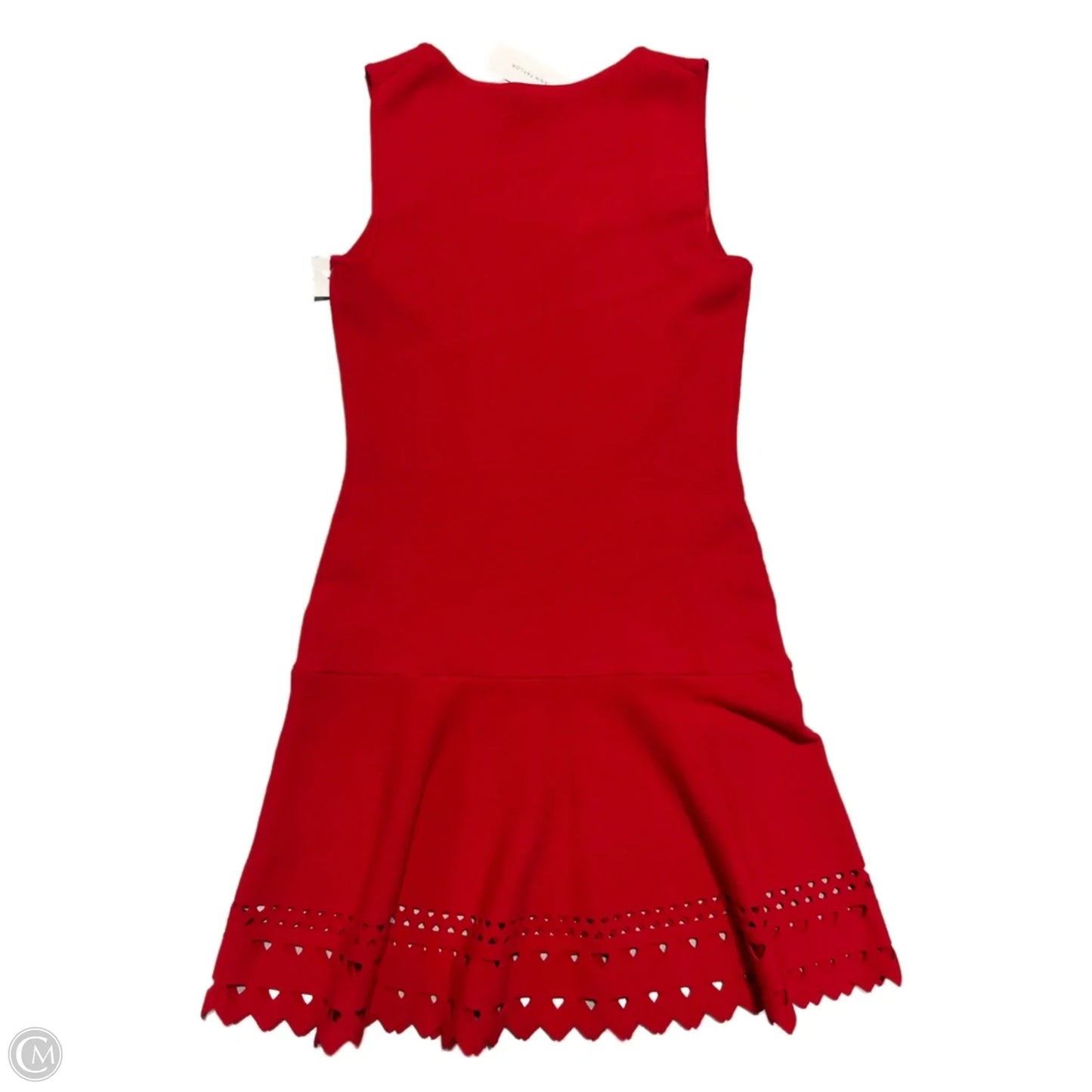 Dress Casual Short By Ann Taylor In Red, Size: Xs