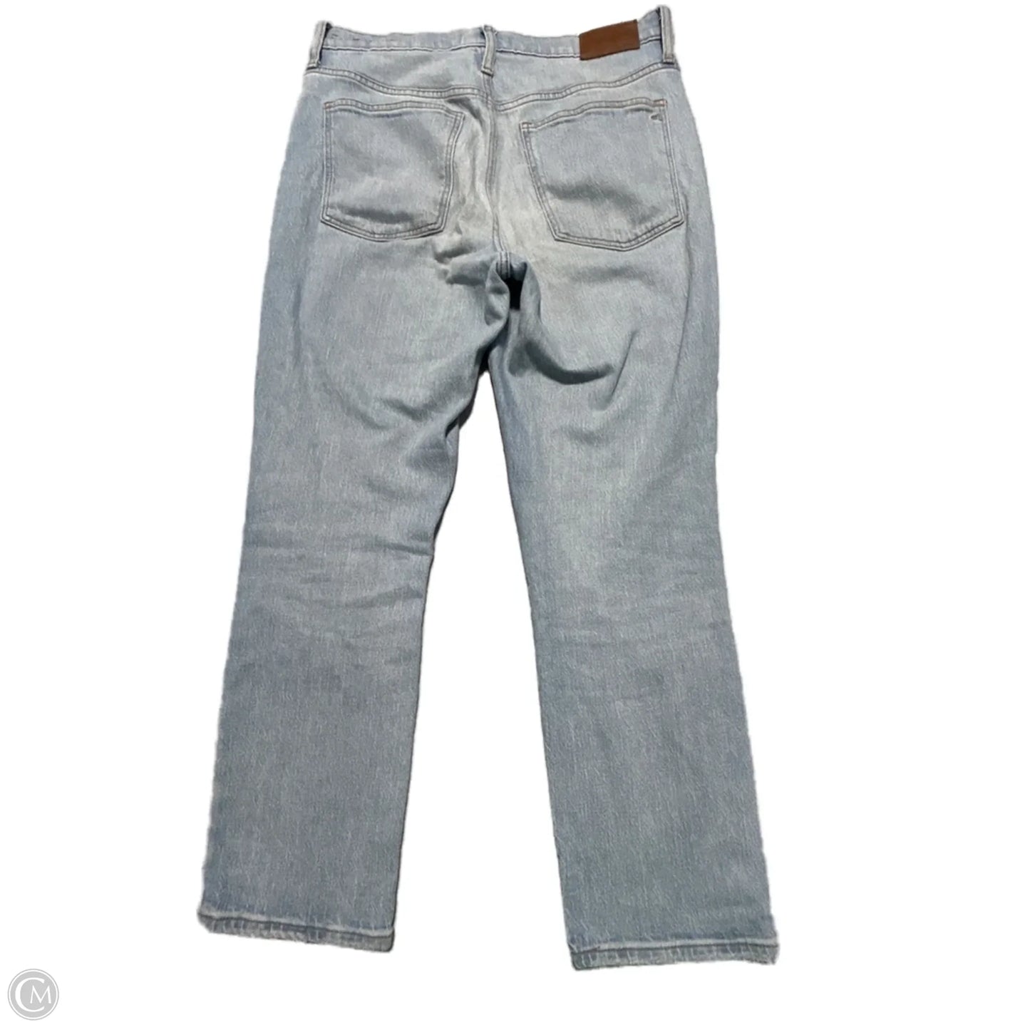 Jeans Cropped By Madewell In Blue Denim, Size: 6