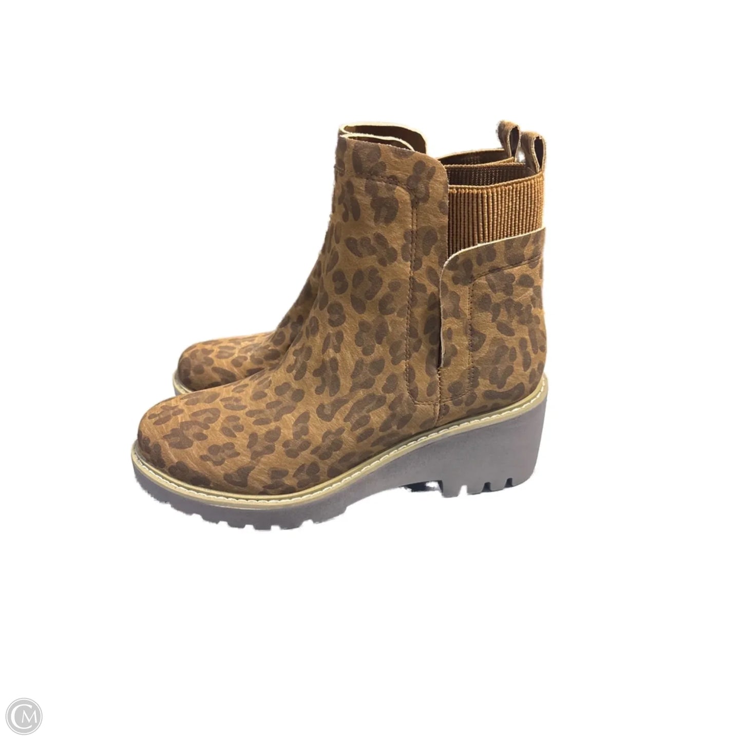 Boots Ankle Heels By Corkys In Animal Print, Size: 9