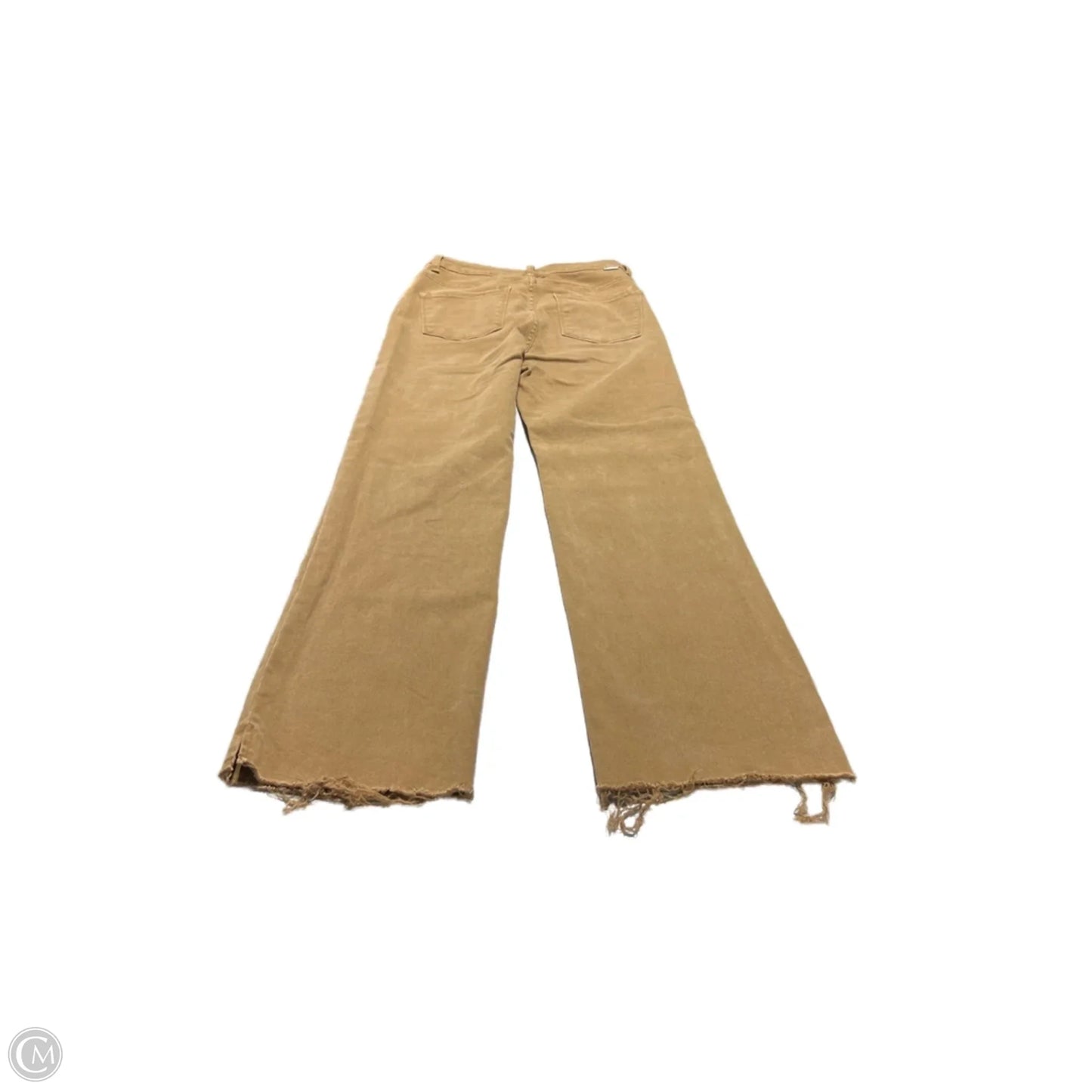 Jeans Straight By Risen In Tan Denim, Size: 6
