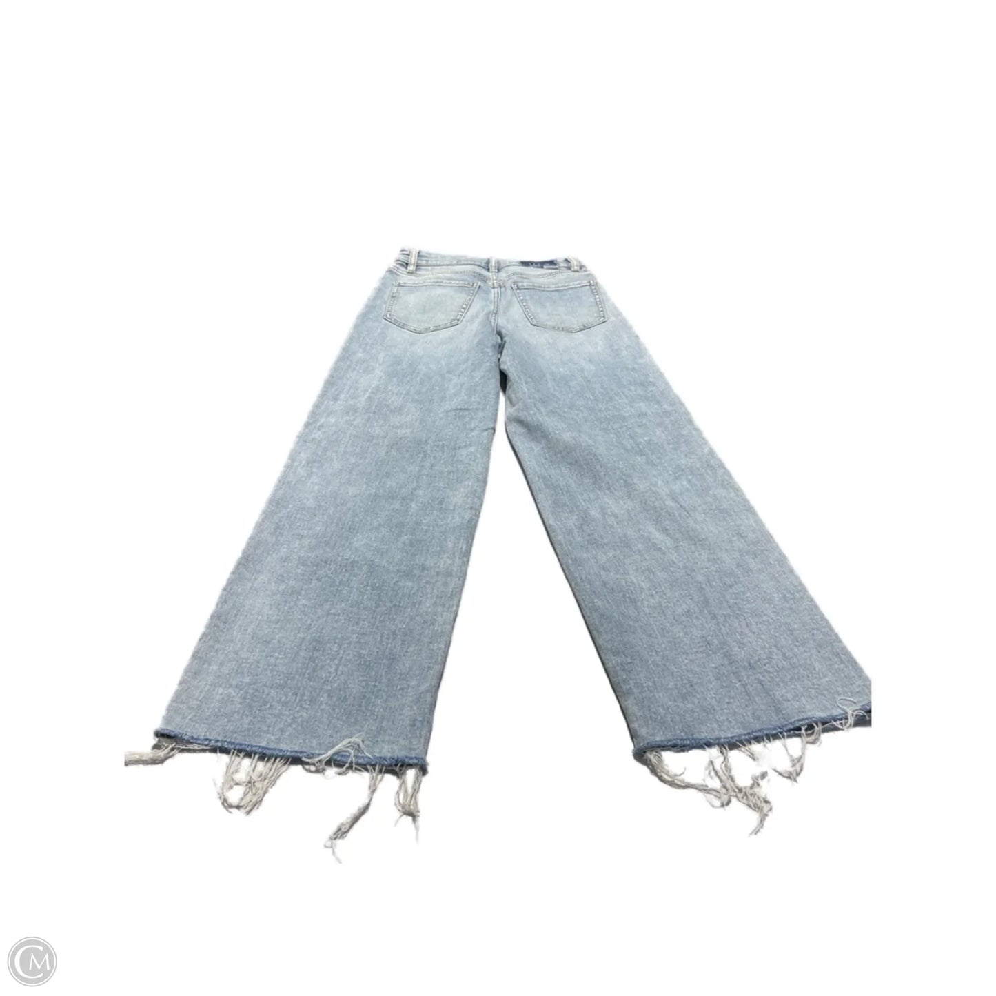 Jeans Straight By Daze In Blue Denim, Size: 2