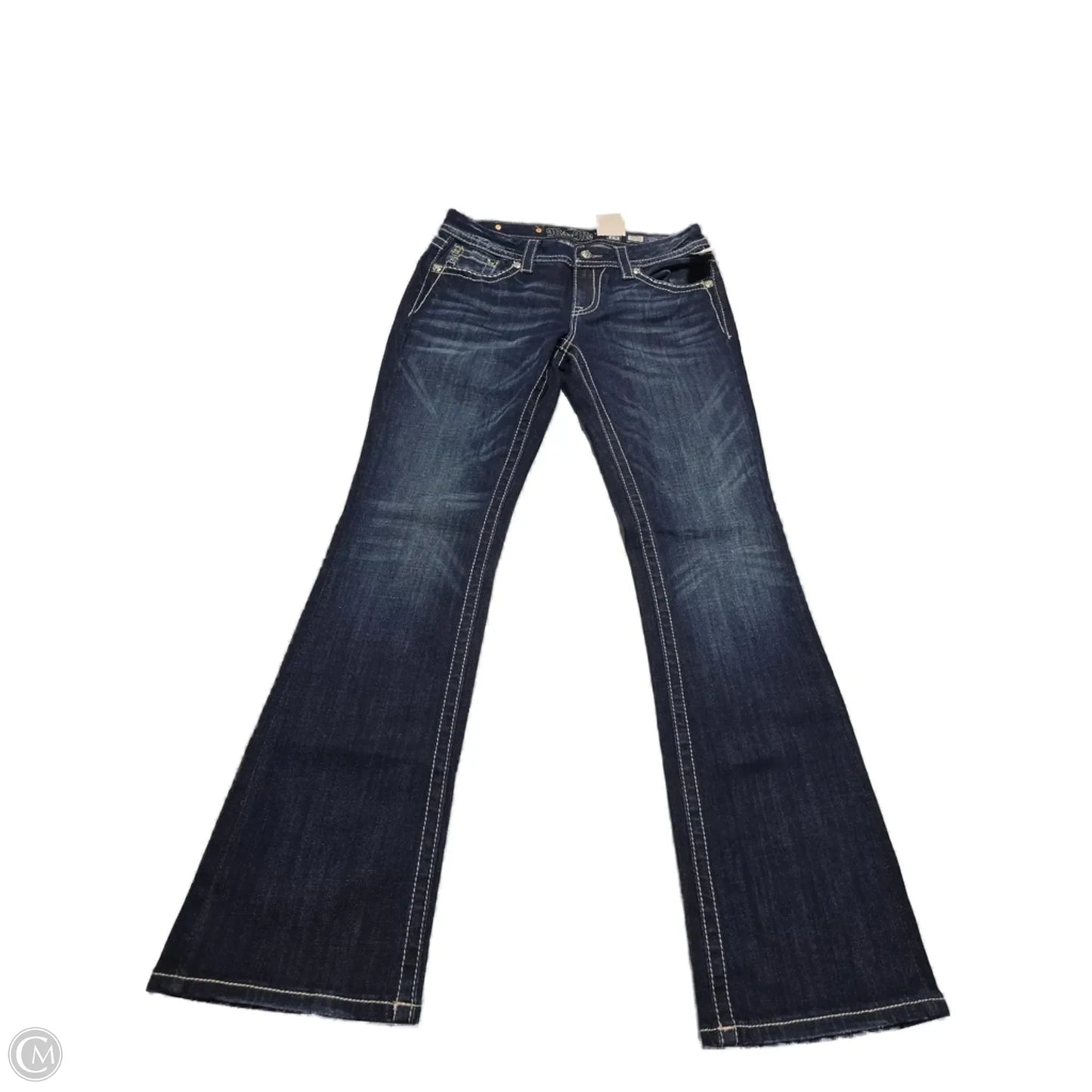 Jeans Boot Cut By Miss Me In Blue Denim, Size: 6