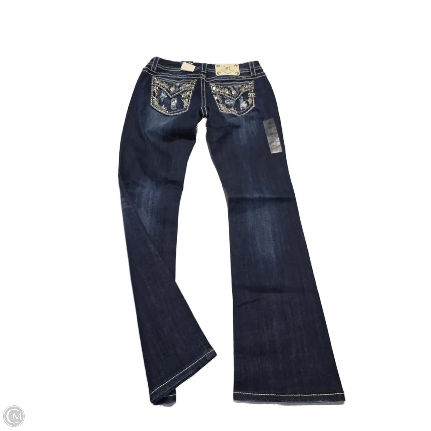 Jeans Boot Cut By Miss Me In Blue Denim, Size: 6