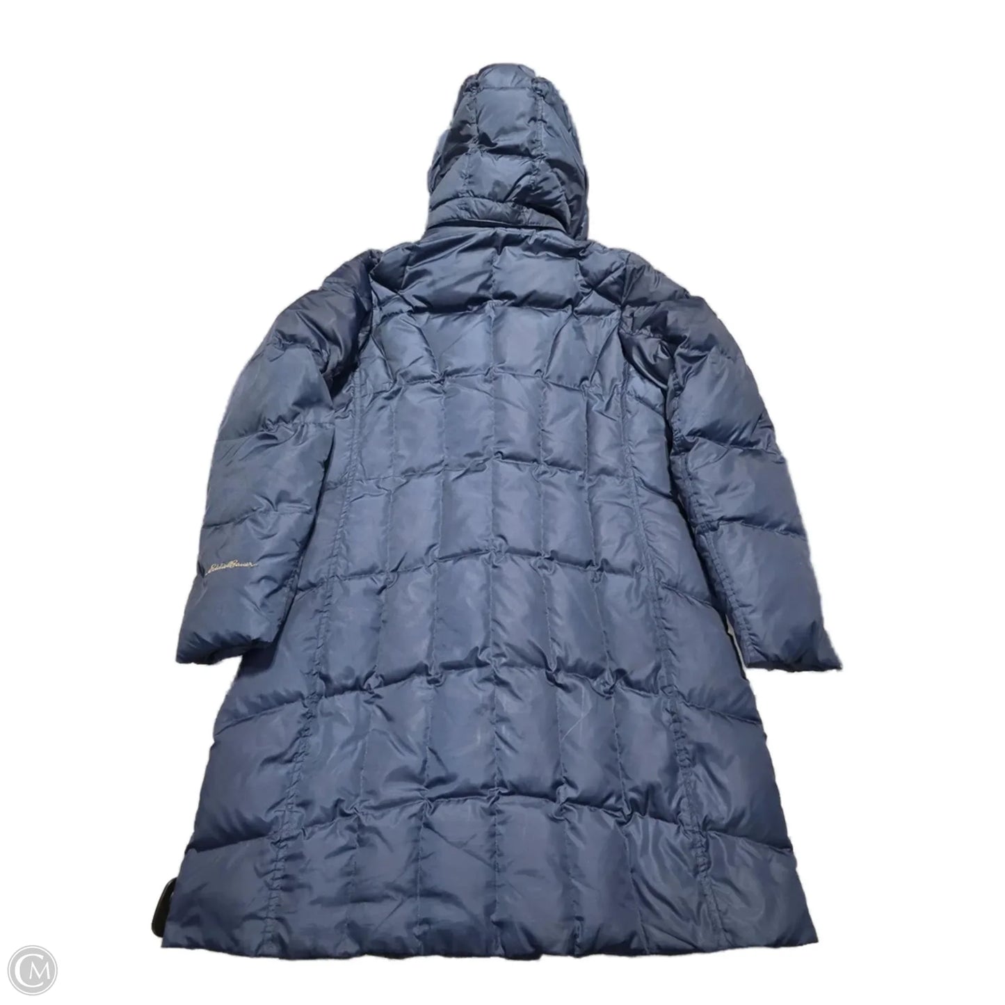 Coat Parka By Eddie Bauer In Navy, Size: L