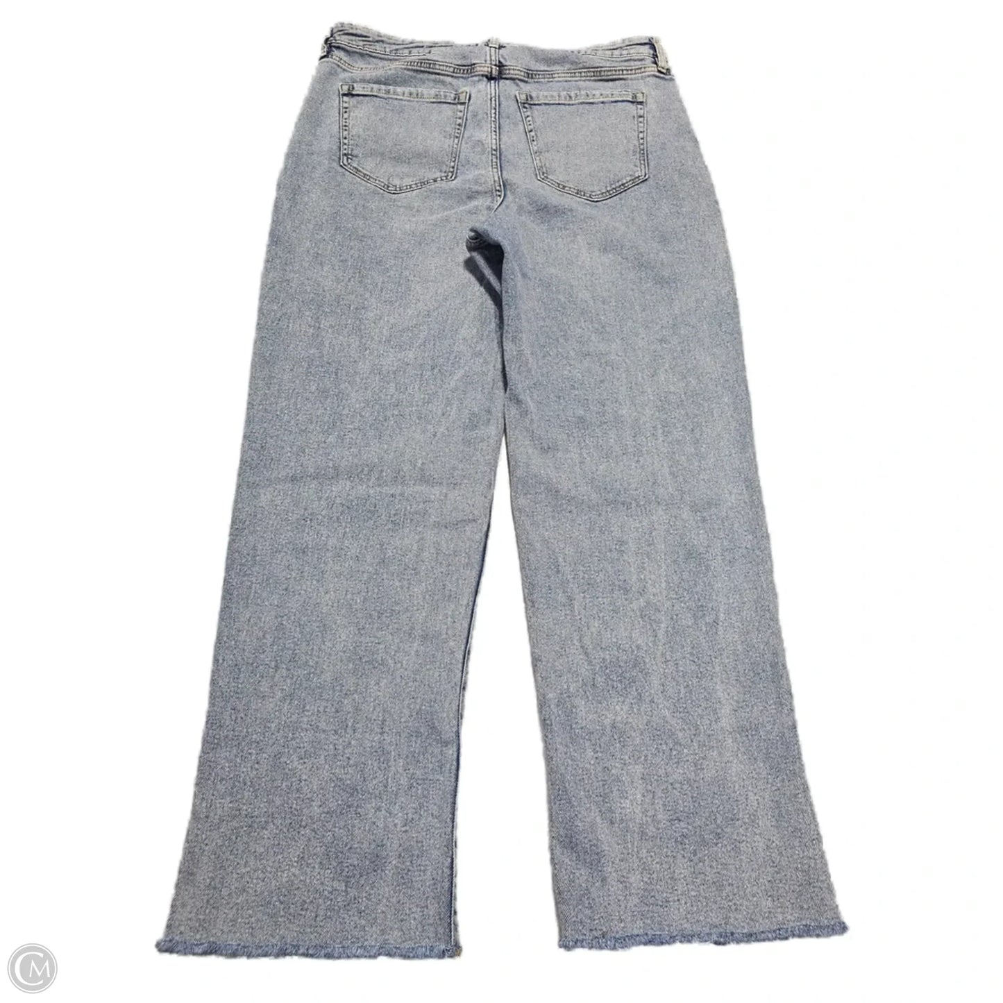 Jeans Straight By Ava & Viv In Blue Denim, Size: 18