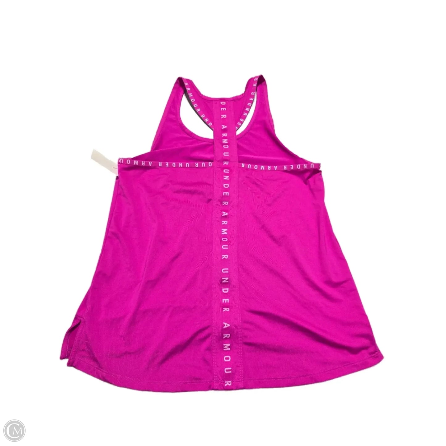 Athletic Tank Top By Under Armour In Pink, Size: M