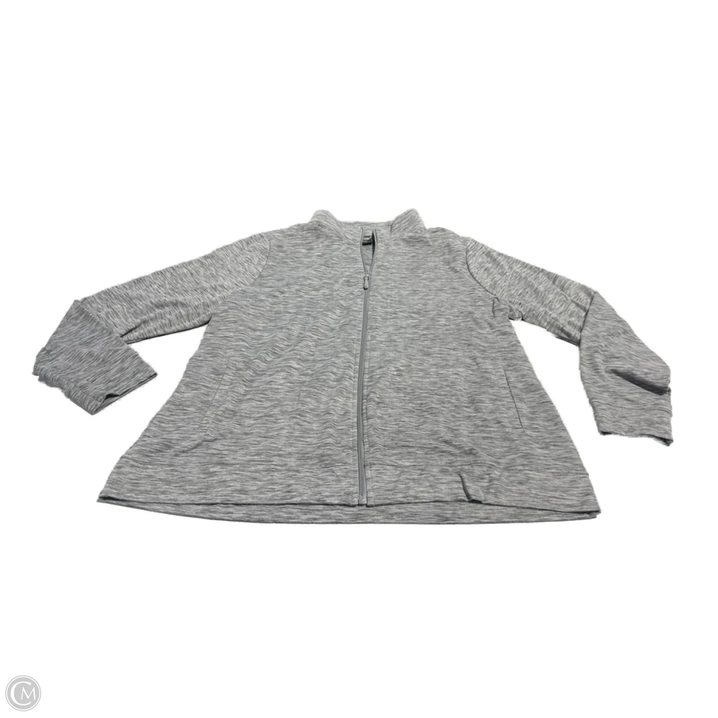 Athletic Jacket By 32 Degrees In Grey, Size: Xxl