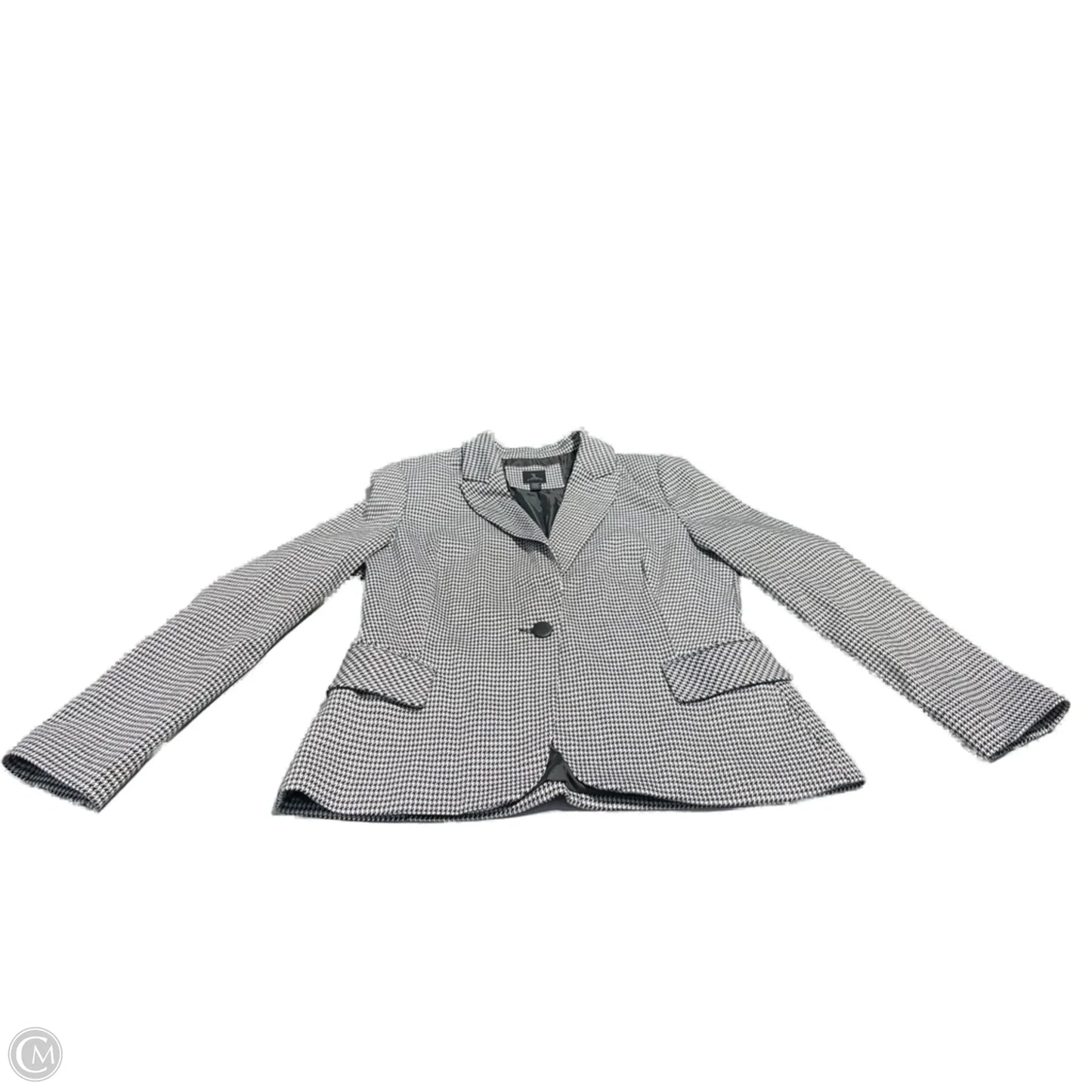 Blazer By Jules & Leopold In Black & White, Size: M