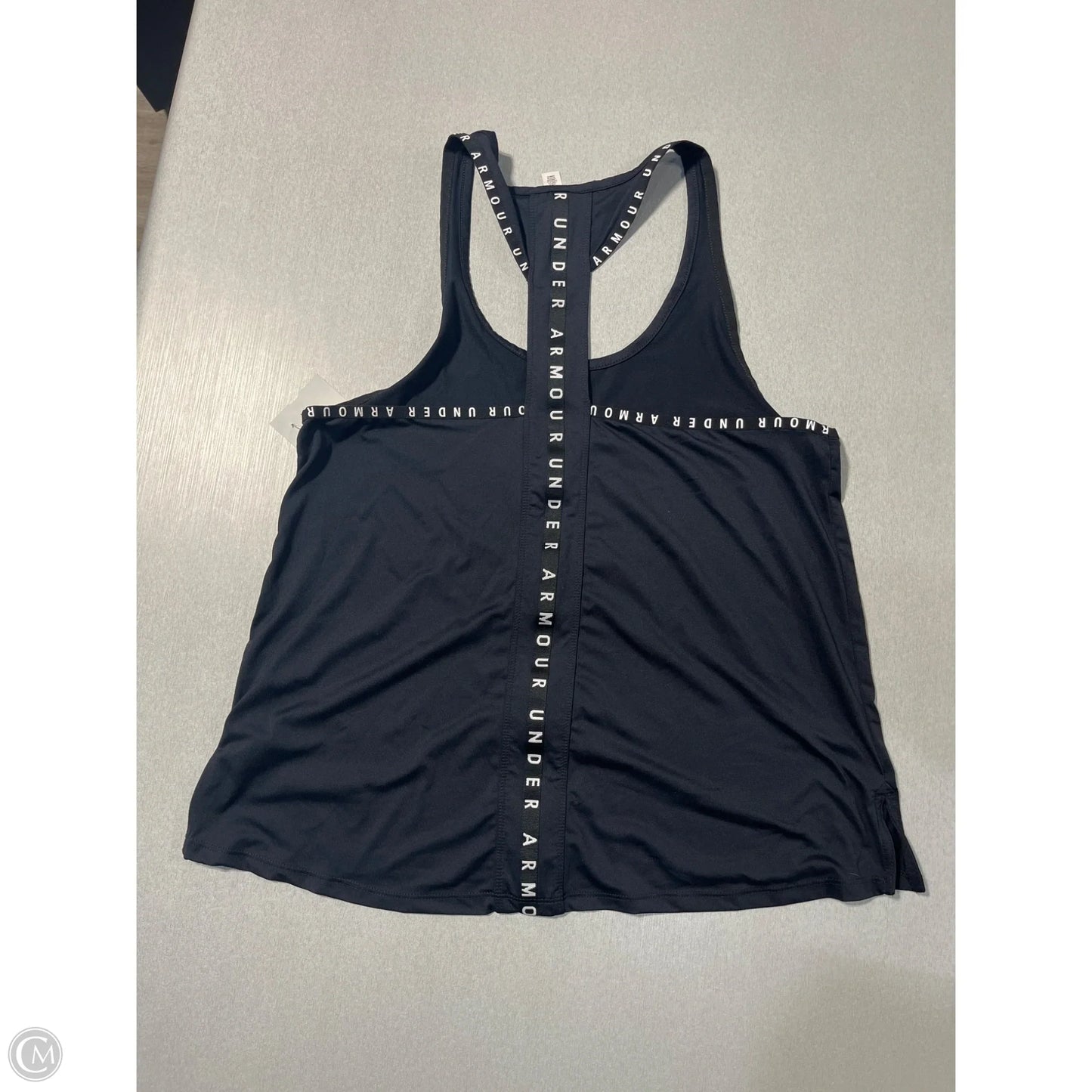 Athletic Tank Top By Under Armour In Black, Size: M