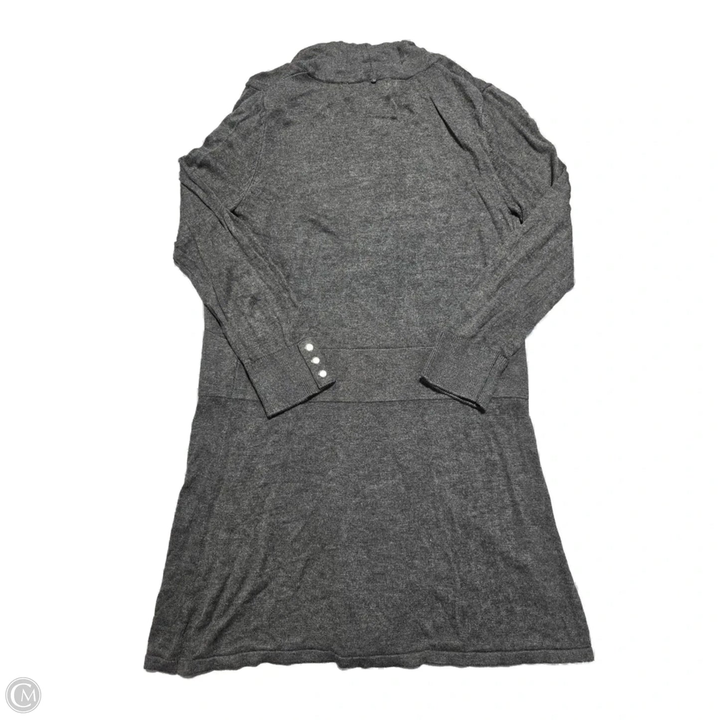 Cardigan By Joan Vass In Grey, Size: S