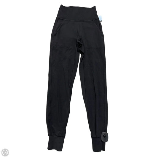 Athletic Pants By Lululemon In Black, Size: Xs