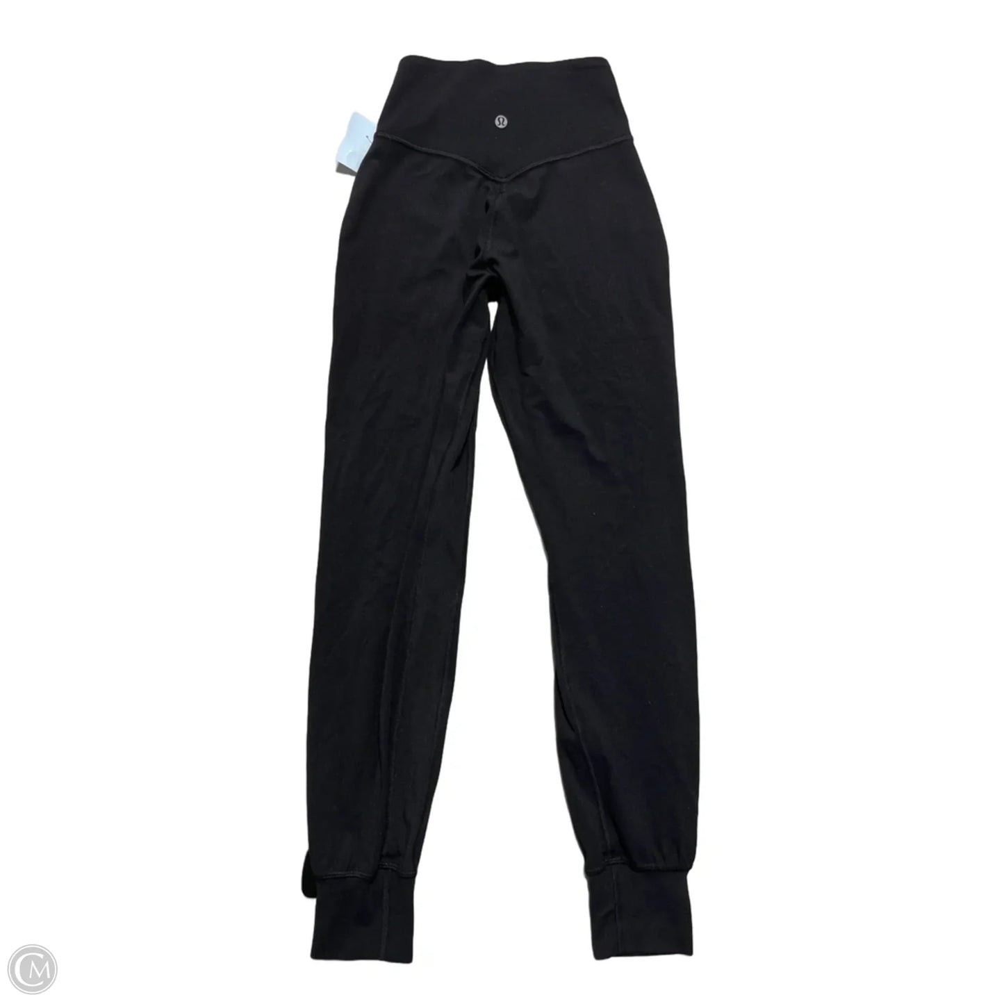 Athletic Pants By Lululemon In Black, Size: Xs