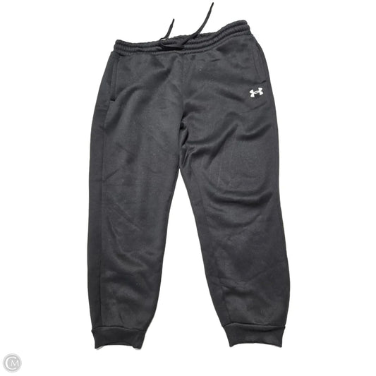 Athletic Pants By Under Armour In Black, Size: Xl