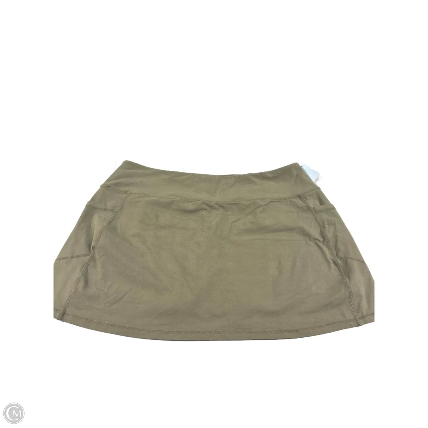 Skort By Natural Reflections In Green, Size: Xxl
