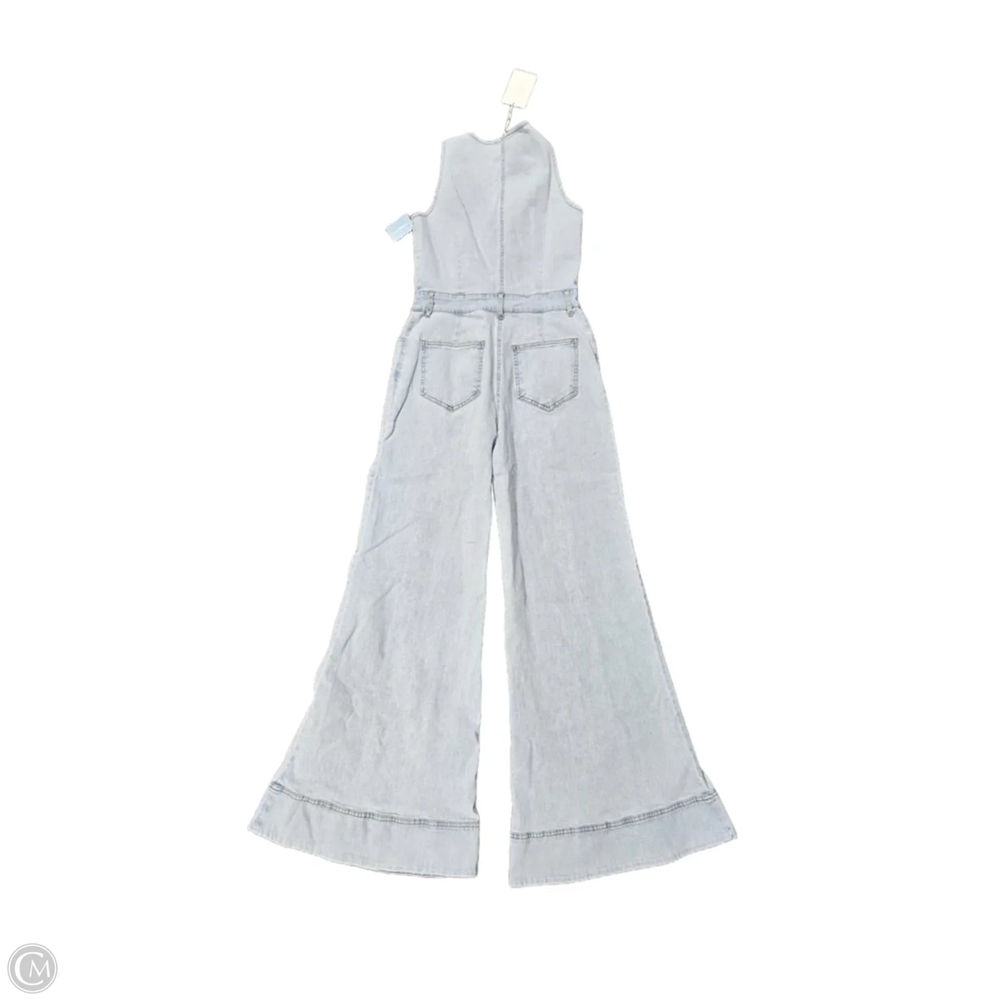 Jumpsuit By Cme In Blue Denim, Size: M