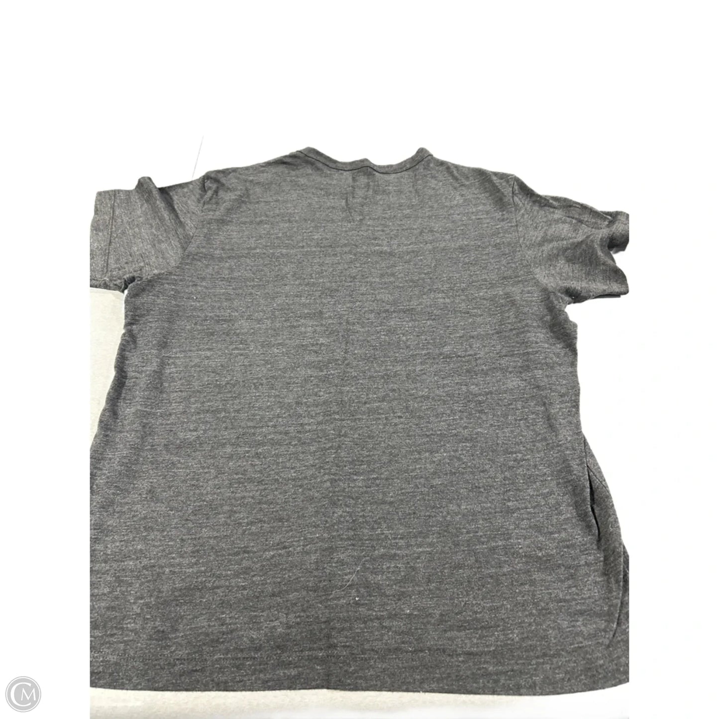 Top Short Sleeve Basic By Cmf In Grey, Size: M