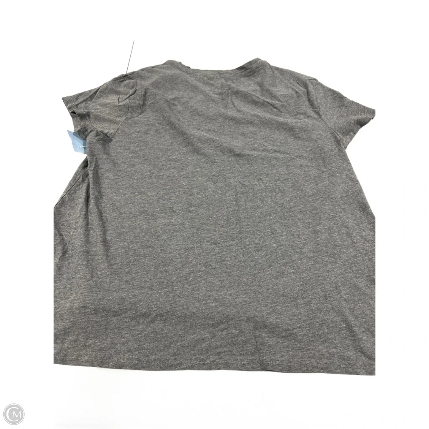 Top Short Sleeve Basic By Hanes In Grey, Size: L