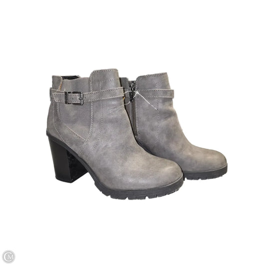 Boots Ankle Heels By Circus By Sam Edelman In Grey, Size: 9